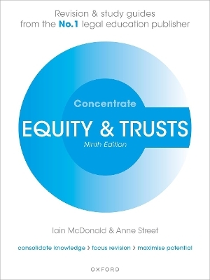 Equity and Trusts Concentrate - Iain McDonald, Anne Street