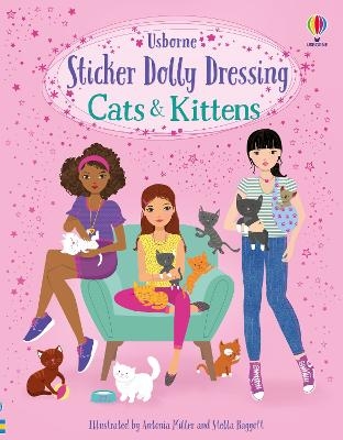 Sticker Dolly Dressing Cats and Kittens - Lucy Bowman