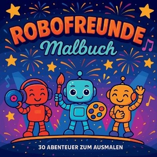 RoboFreunde - Malbuch