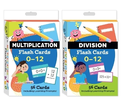 Multiplication & Division Flash Card 2-Deck Set -  Teacher Created Materials