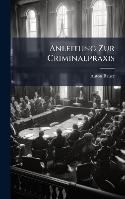Anleitung Zur Criminalpraxis - Anton Bauer