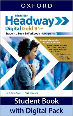 Headway 5e Gold B1+ Student Book Work Book Without Key with Dig Pack (It)