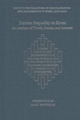 Income Inequality in Korea - Chong-Bum An, Barry Bosworth