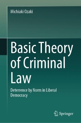 Basic Theory of Criminal Law - Michiaki Ozaki