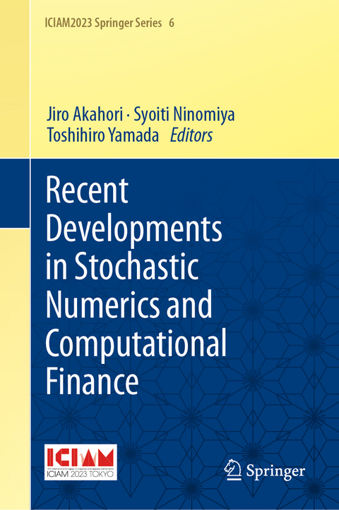 Recent Developments in Stochastic Numerics and Computational Finance - 
