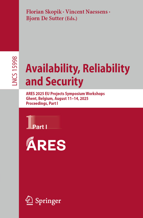 Availability, Reliability and Security - 
