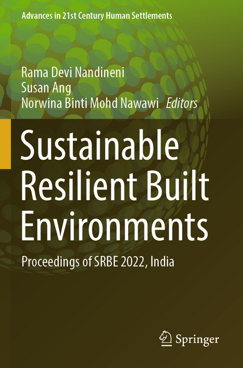 Sustainable Resilient Built Environments - 