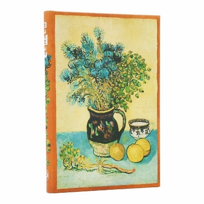 Van Gogh&rsquo;s Still Life Mini Unlined Hardcover Journal (Elastic Band Closure) -  Paperblanks