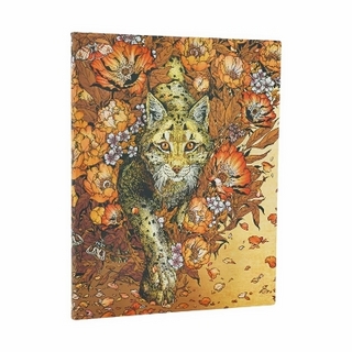 Lynx Rising (Erica Williams Art) Ultra Lined Softcover Journal (Elastic Band Closure)