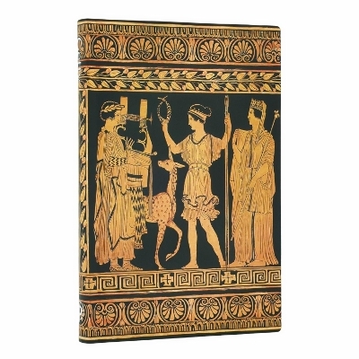 Gathering of Deities (Ancient Greek Pottery) Mini Lined Softcover Journal (Elastic Band Closure) -  Paperblanks