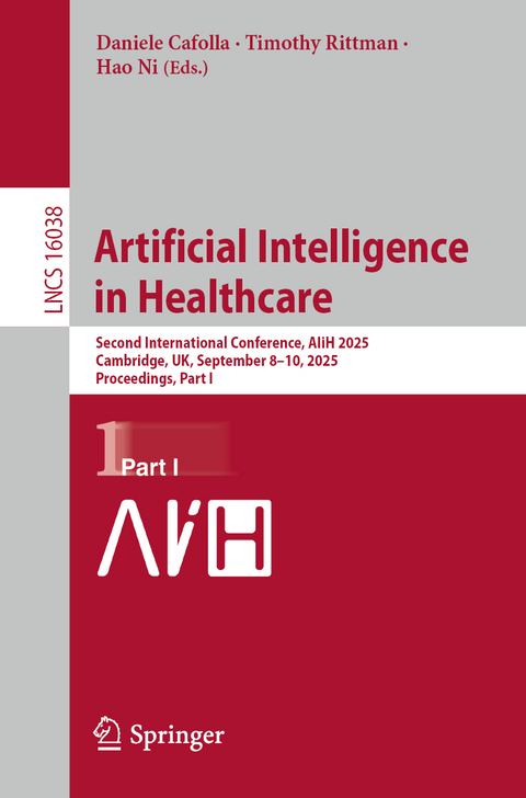 Artificial Intelligence in Healthcare - 