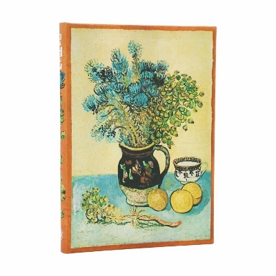 Van Gogh&rsquo;s Still Life Midi Lined Hardcover Journal (Elastic Band Closure) -  Paperblanks