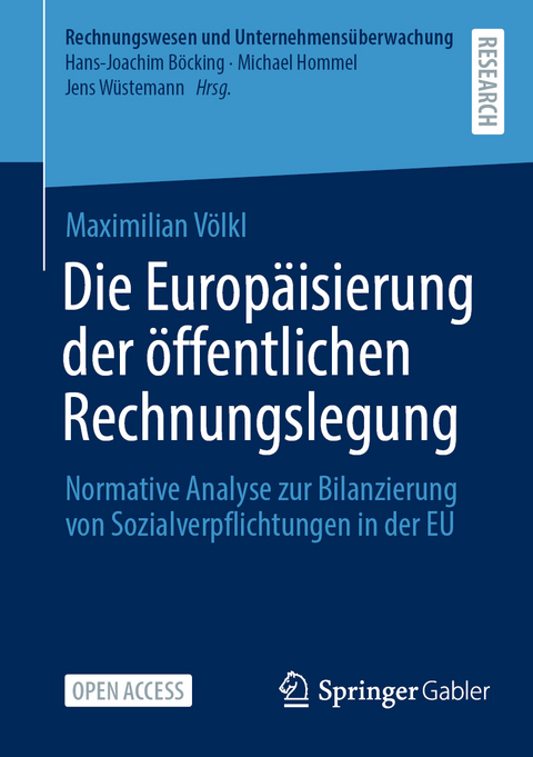 Die Europ&auml;isierung der &ouml;ffentlichen Rechnungslegung - Maximilian V&ouml;lkl