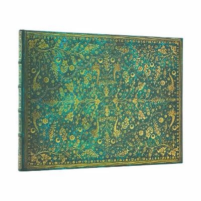 Emerald Flower (Nature&rsquo;s Grace) Guest Book Lined Hardcover Journal -  Paperblanks