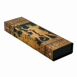 Gathering of Deities (Ancient Greek Pottery) Pencil Case (Wrap Closure)