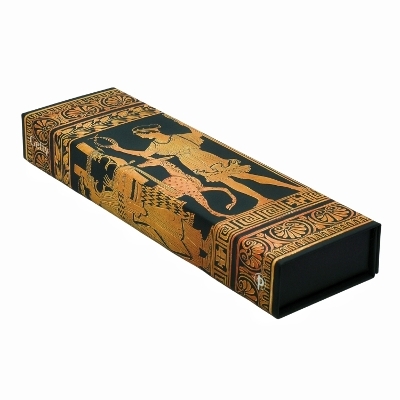 Gathering of Deities (Ancient Greek Pottery) Pencil Case (Wrap Closure) -  Paperblanks