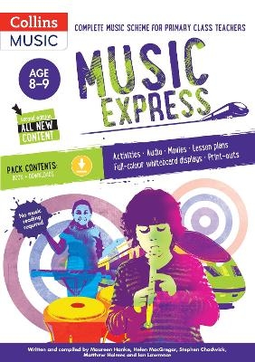 Music Express: Age 8-9 (Book + Download)