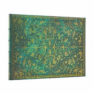Emerald Flower (Nature’s Grace) Guest Book Unlined Hardcover Journal