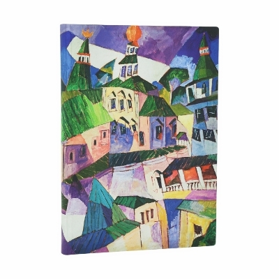 St. Petersburg (Lentulov&rsquo;s Cityscapes) Midi Lined Softcover Journal (Elastic Band Closure) -  Paperblanks