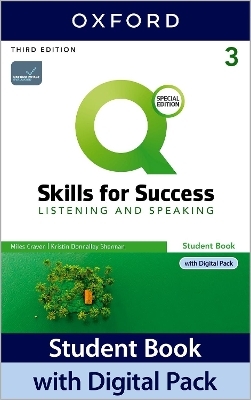 Q3e 3 Listening & Speaking Students Book with Digital Pack (Saudi Arabia)