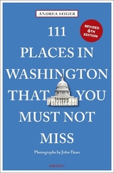 111 Places in Washington, DC That You Must Not Miss - Seiger, Andrea