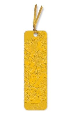 Vincent van Gogh: Sunflowers Artisan Art Vegan Leather Bookmarks (pack of 10) - 