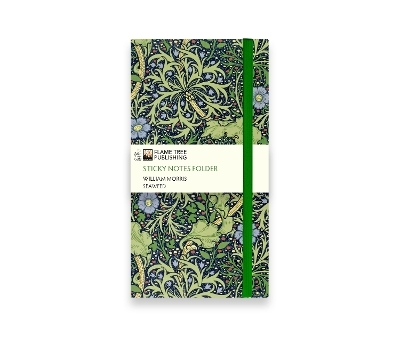 William Morris: Seaweed Flame Tree Sticky Notes Folder - 
