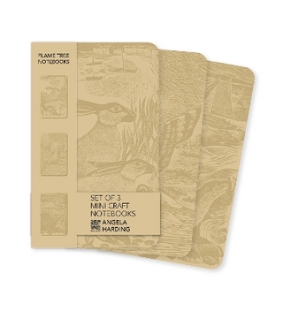 Angela Harding Set of 3 Mini Craft Notebooks