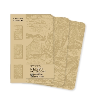 Angela Harding Set of 3 Mini Craft Notebooks - 