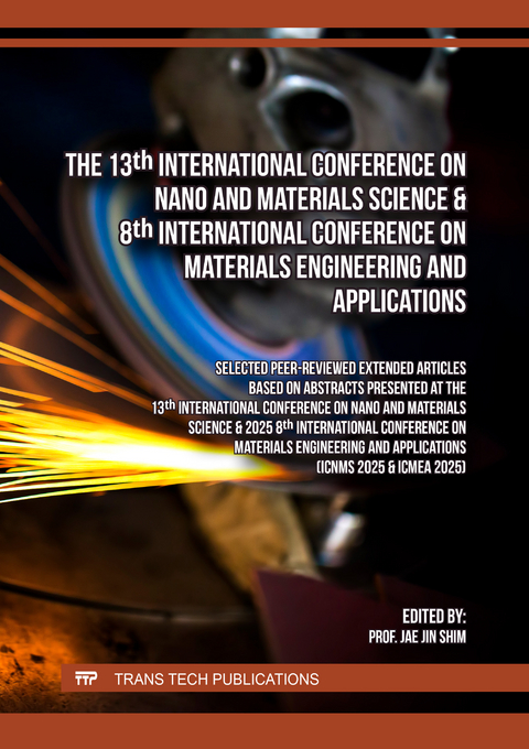 The 13th International Conference on Nano and Materials Science & 8th International Conference on Materials Engineering and Applications - 