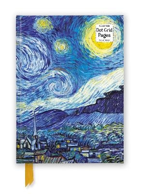 Vincent van Gogh: The Starry Night (Foiled Dot Grid Journal) - 