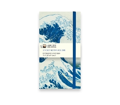 Katsushika Hokusai: The Great Wave Flame Tree Sticky Notes Folder - 