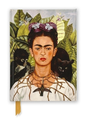 Frida Kahlo: Self Portrait with Thorn Necklace and Hummingbird (Foiled Journal) - 
