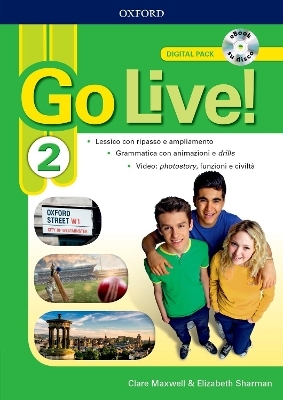 Go Live 2 Student Book Digital Pack 2018 (Italy)