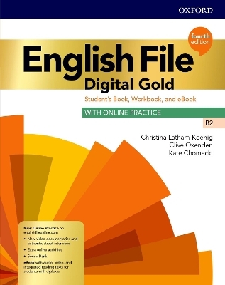 Eng File 4e Dig Gold B2 Students Book Workbook with Key+ebk+echecker Pk (Italy)