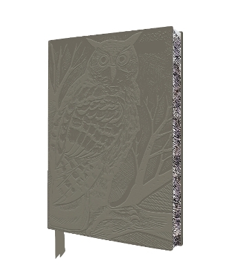 Angela Harding: Long Eared Owl Artisan Art Notebook (Flame Tree Journals) - 