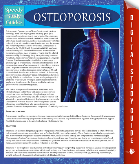 Osteoporosis - Speedy Publishing