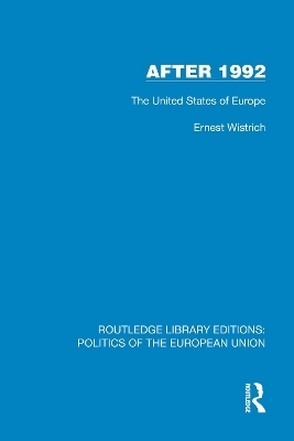 After 1992 - Ernest Wistrich