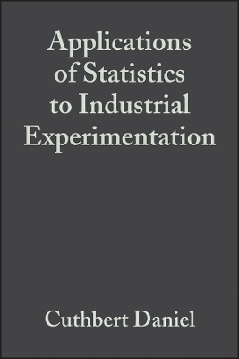 Applications of Statistics to Induistrial Experimentation