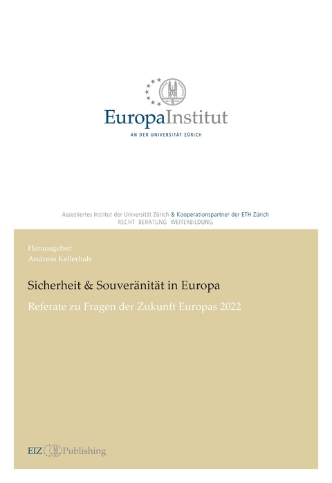 Sicherheit & Souver&auml;nit&auml;t in Europa - Andreas Kellerhals