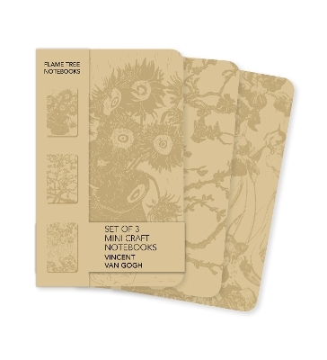 Vincent van Gogh Set of 3 Mini Craft Notebooks - 