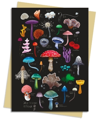 Anna Stead: Mushrooms & Fungi Greeting Card Pack - 