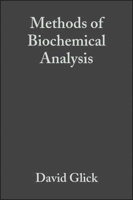 Methods of Biochemical Analysis V 8 - D GLICK