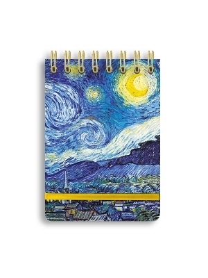 Vincent van Gogh: The Starry Night (Spiral Bound Pocket Notebook) - 