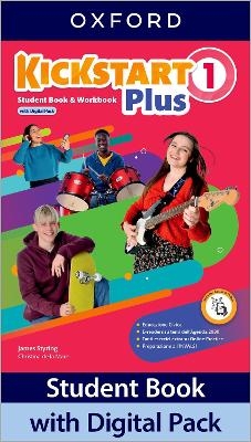 Kickstart 1 2023 Student Book Workdbook with Digital Pack (Italy)