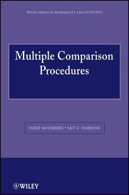 Multiple Comparison Procedures - Yosef Hochberg, Ajit C. Tamhane