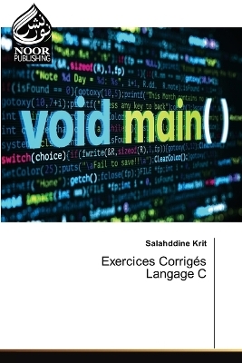 Exercices Corrigés Langage C - Salahddine Krit