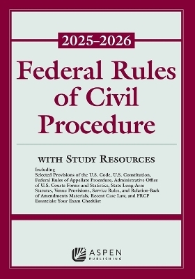 Federal Rules of Civil Procedure 2025-2026