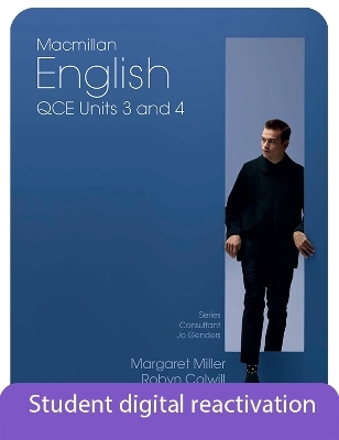 Macmillan English QCE Units 3&4 Student Book + Digital: 1-Year Reactivation Code