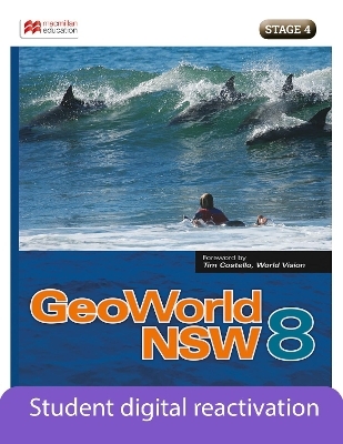 GeoWorld NSW 8 Student Book + Digital 1-year reactivation code